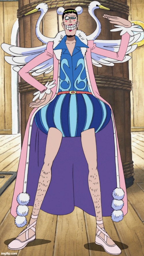 Bon-Chan! | image tagged in bon clay,one piece,mr 2 | made w/ Imgflip meme maker