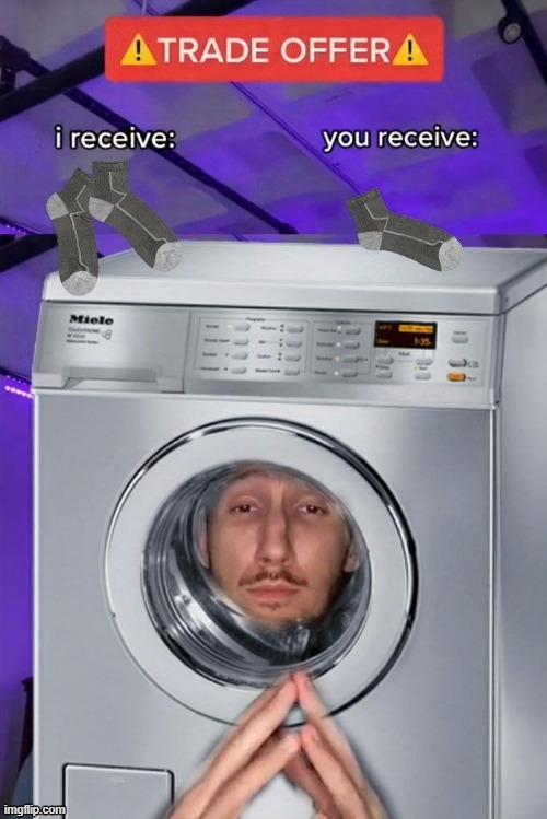 image tagged in socks,hilarious memes,washing machine | made w/ Imgflip meme maker