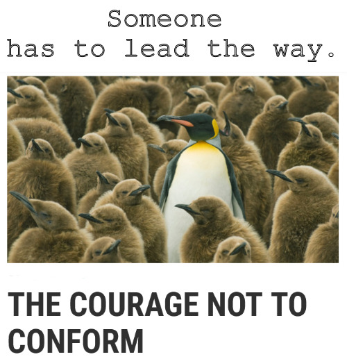 Be the one | Someone 
has to lead the way. | image tagged in memes,middle school | made w/ Imgflip meme maker