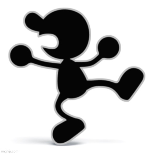 Mr. Game & Watch | image tagged in mr game watch | made w/ Imgflip meme maker