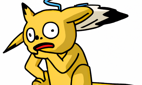 weird pikachu Blank Meme Template