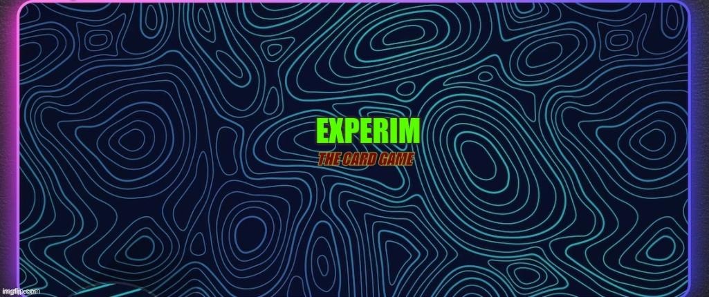 Experim board cover | image tagged in cover | made w/ Imgflip meme maker