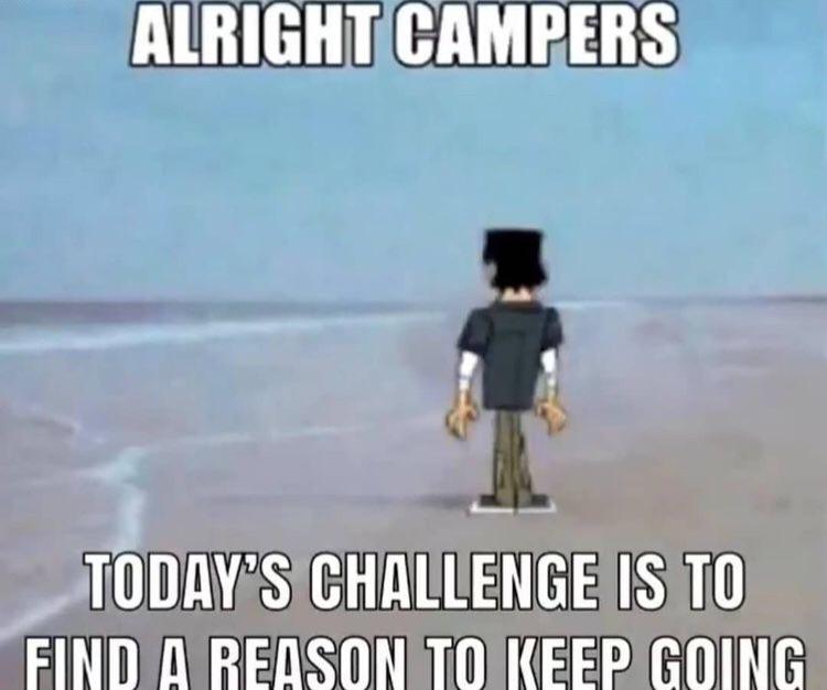 High Quality alright campers Blank Meme Template