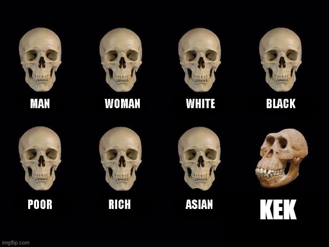empty skulls of truth | KEK | image tagged in empty skulls of truth | made w/ Imgflip meme maker