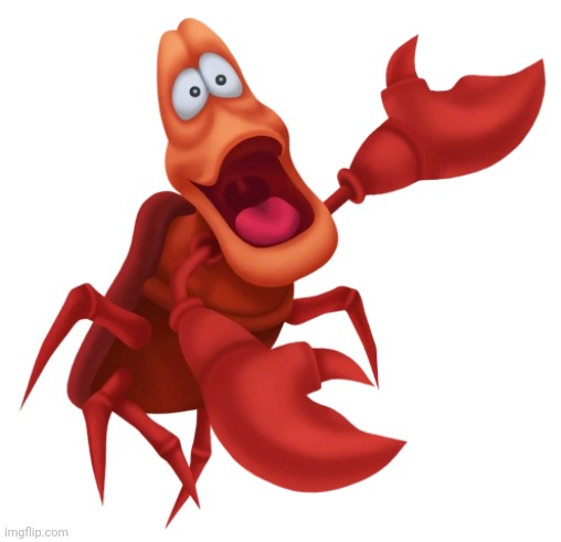 Oddly Terrifying Sebastian the Crab Render | image tagged in oddly terrifying sebastian the crab render | made w/ Imgflip meme maker