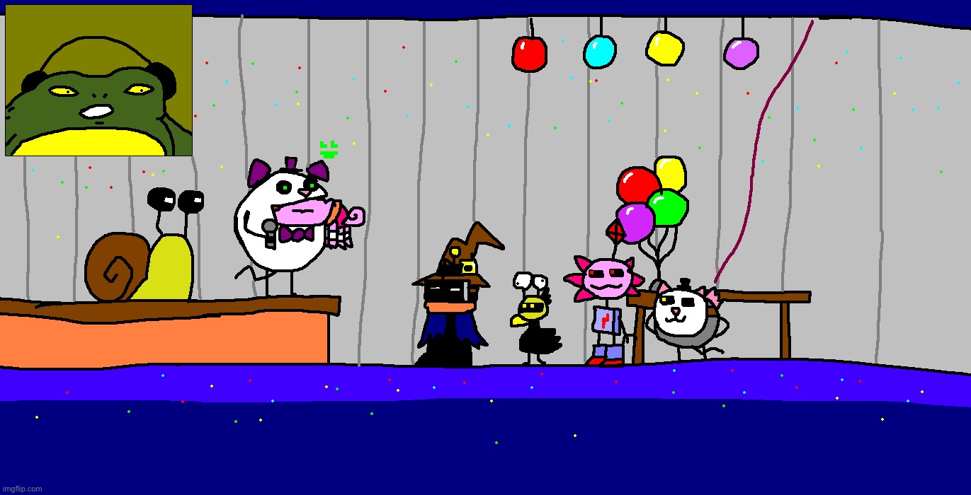 Five nights at Fcfun! Bite of ‘87 | image tagged in drawing,fnaf,markiplier | made w/ Imgflip meme maker