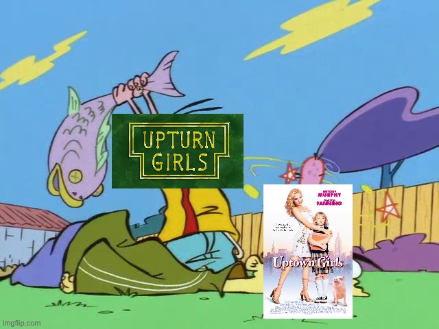 Upturn Girls vs. Uptown Girls | image tagged in cartoon,cartoon network,ed edd n eddy,spongebob,nickelodeon,fight | made w/ Imgflip meme maker