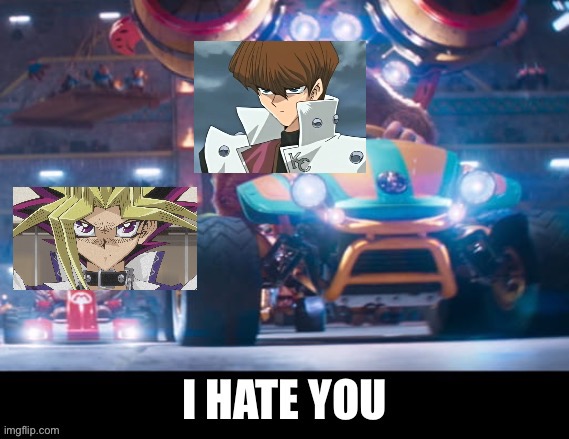 Kaiba hates Yugi | image tagged in yugioh,kaiba | made w/ Imgflip meme maker