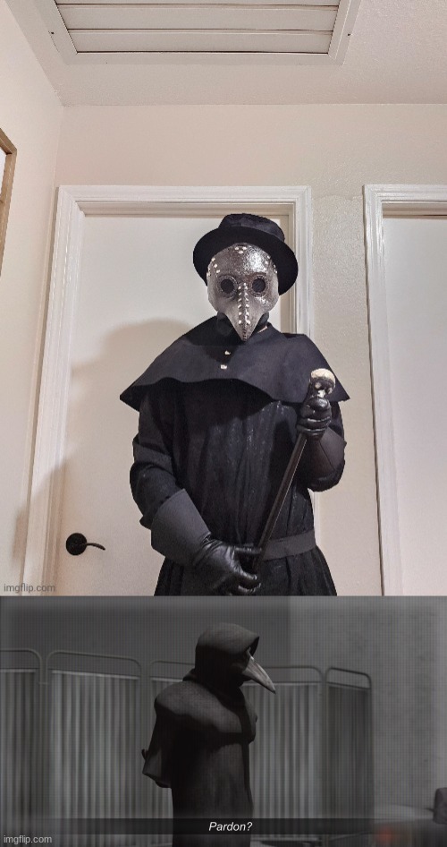 image tagged in scp 049 pardon | made w/ Imgflip meme maker