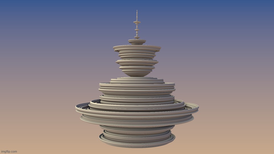 the mandelbrot water fountain | made w/ Imgflip meme maker