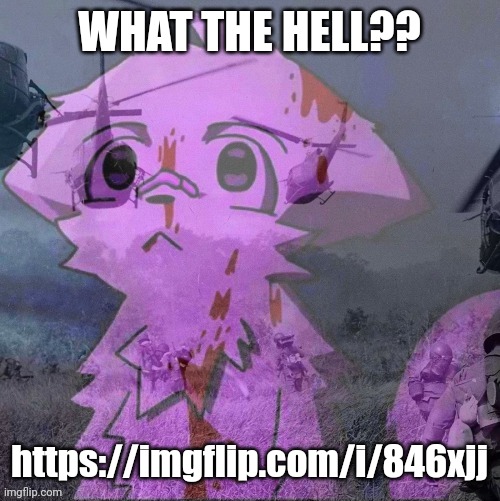 https://imgflip.com/i/846xjj | WHAT THE HELL?? https://imgflip.com/i/846xjj | image tagged in ptsd boykisser | made w/ Imgflip meme maker