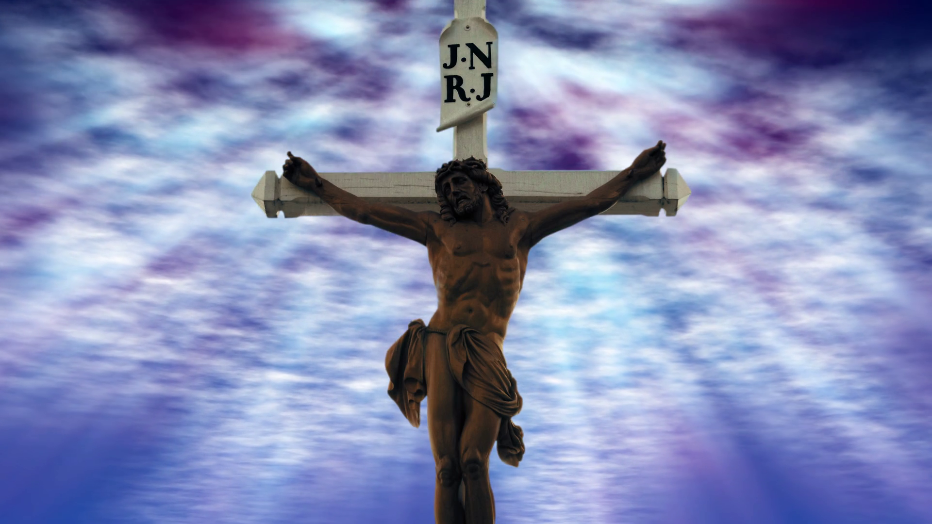High Quality Jesus on the cross Blank Meme Template
