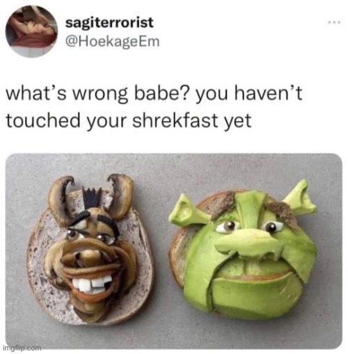 shrekfast | made w/ Imgflip meme maker