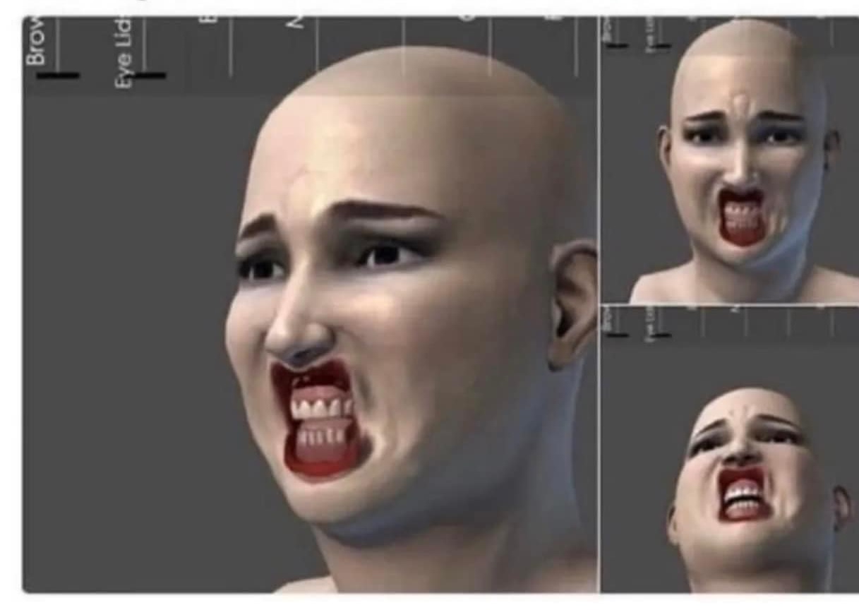 Girl cringe Blank Meme Template