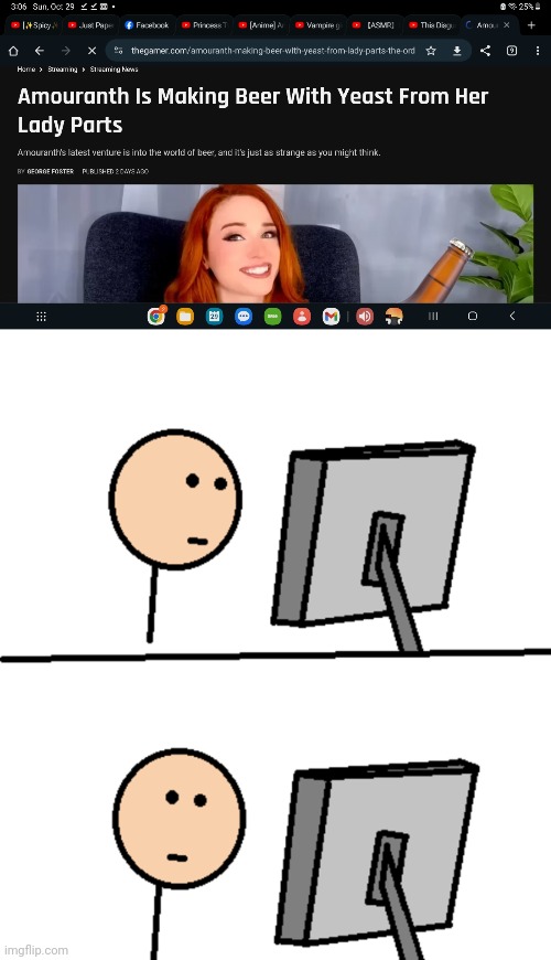 image tagged in speechless computer guy | made w/ Imgflip meme maker