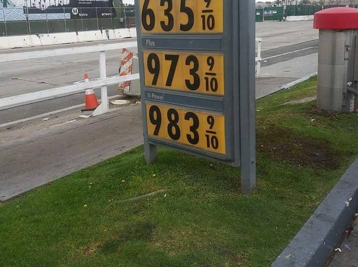 Gas prices Blank Meme Template