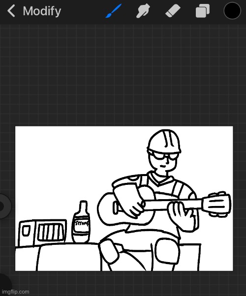 progress on a drawing | image tagged in engineer gaming | made w/ Imgflip meme maker