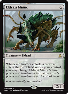 Eldrazi Mimic Blank Meme Template