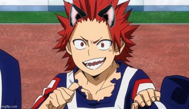 Hey kirishima | image tagged in hey kirishima | made w/ Imgflip meme maker