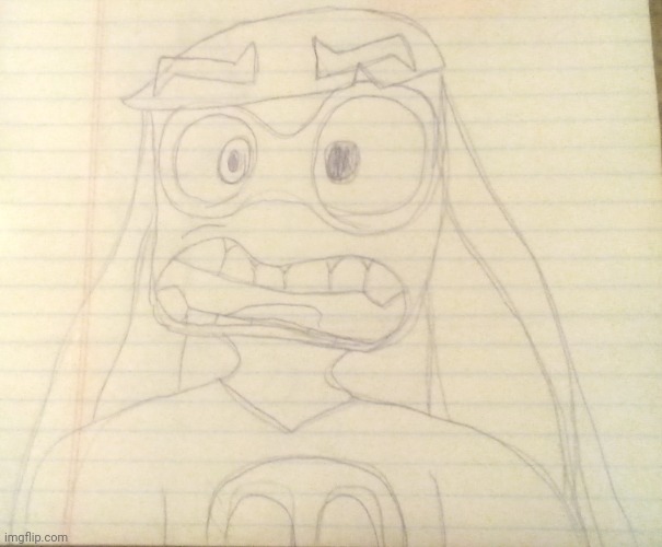 2 up votes and I draw this in the art style of the movie I'm making | made w/ Imgflip meme maker
