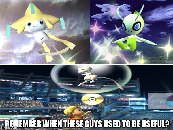 Super Smash Bros. Pokeball | REMEMBER WHEN THESE GUYS USED TO BE USEFUL? | image tagged in video games,memes,funny,nintendo,super smash bros | made w/ Imgflip meme maker
