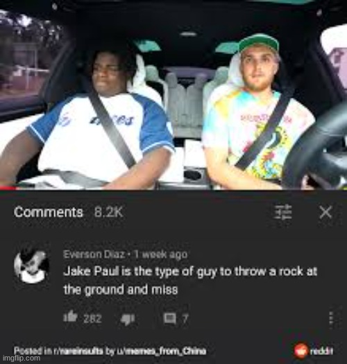 Oof | image tagged in rare,insults | made w/ Imgflip meme maker