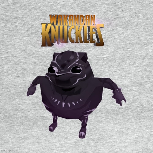 Truckkee | image tagged in wakandan knuckles | made w/ Imgflip meme maker