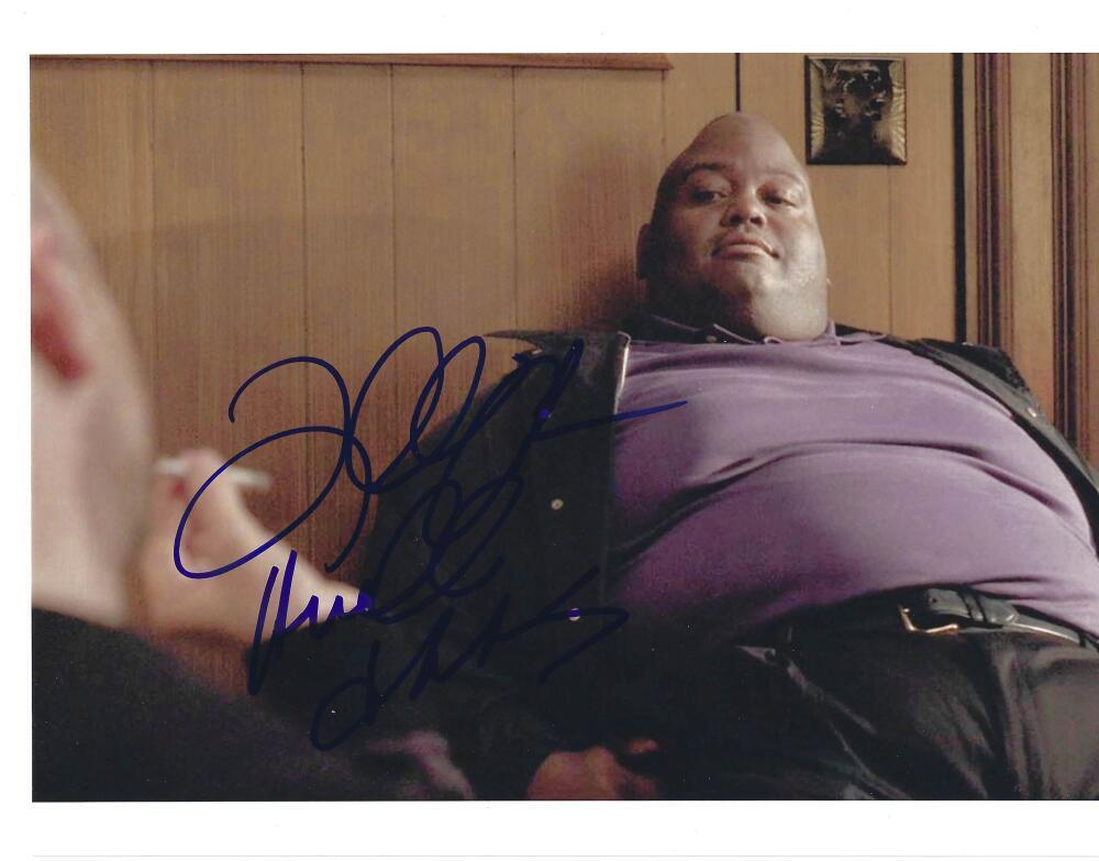 High Quality LAVELL CRAWFORD SIGNED 8X10 PHOTO BREAKING BAD HUELL AUTHENTIC A Blank Meme Template