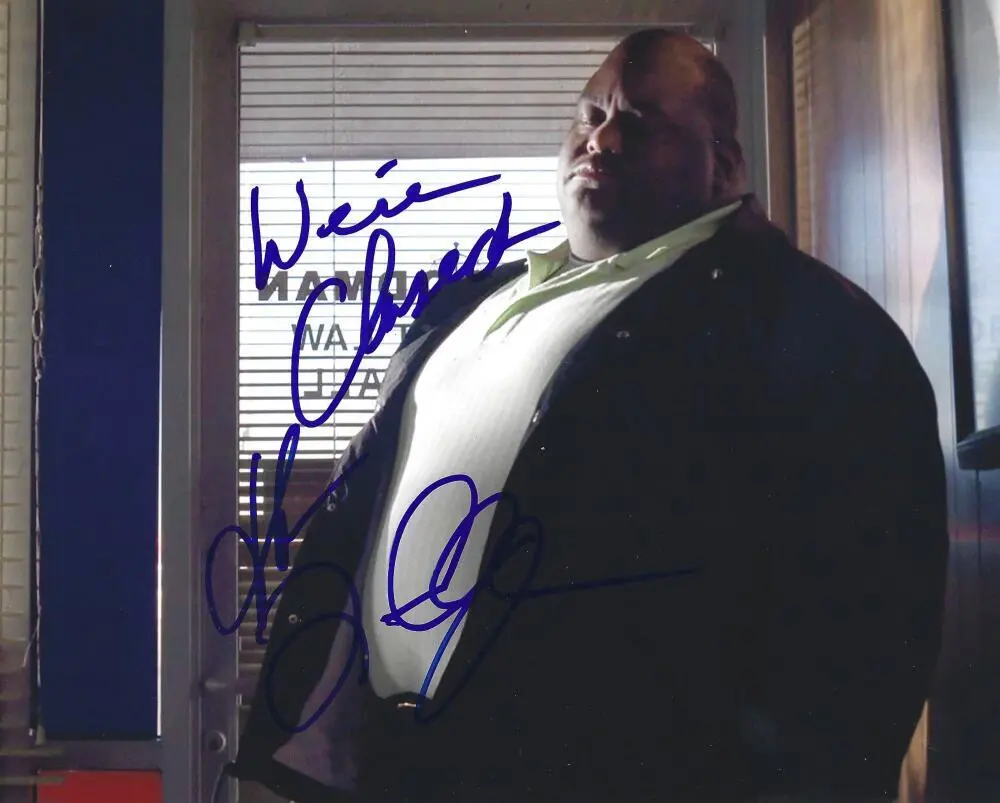 High Quality LAVELL CRAWFORD SIGNED 8X10 PHOTO BREAKING BAD HUELL AUTHENTIC A Blank Meme Template