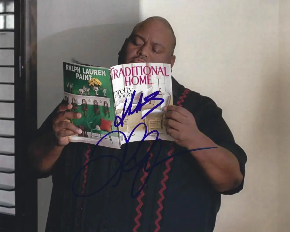 High Quality LAVELL CRAWFORD SIGNED 8X10 PHOTO BREAKING BAD HUELL AUTHENTIC A Blank Meme Template