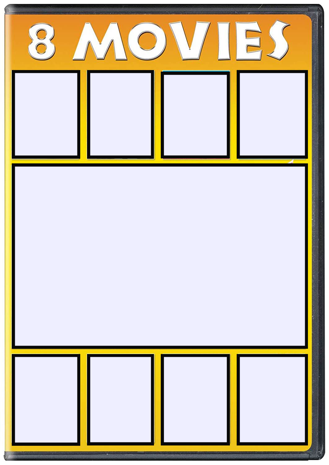 8 Movie Collection DVD (2020) Blank Meme Template