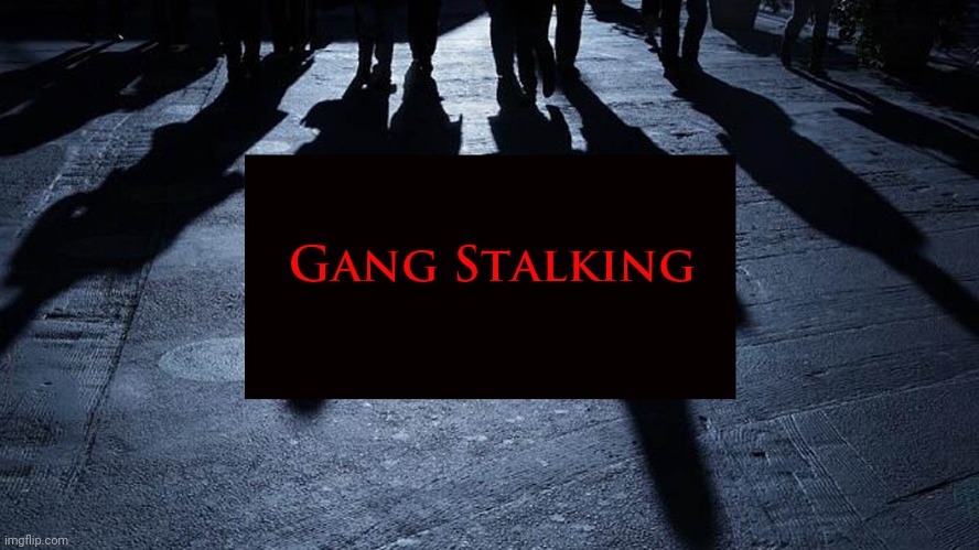 GANG STALKING | made w/ Imgflip meme maker