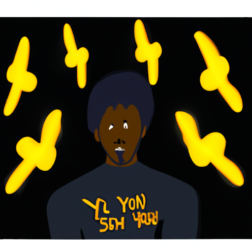 High Quality A black person with lightning all around them saying “you should Blank Meme Template