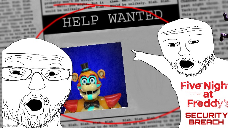 If we were hyped enough for the FNAF movie I bet we can wait for this | image tagged in fnaf movie leak | made w/ Imgflip meme maker