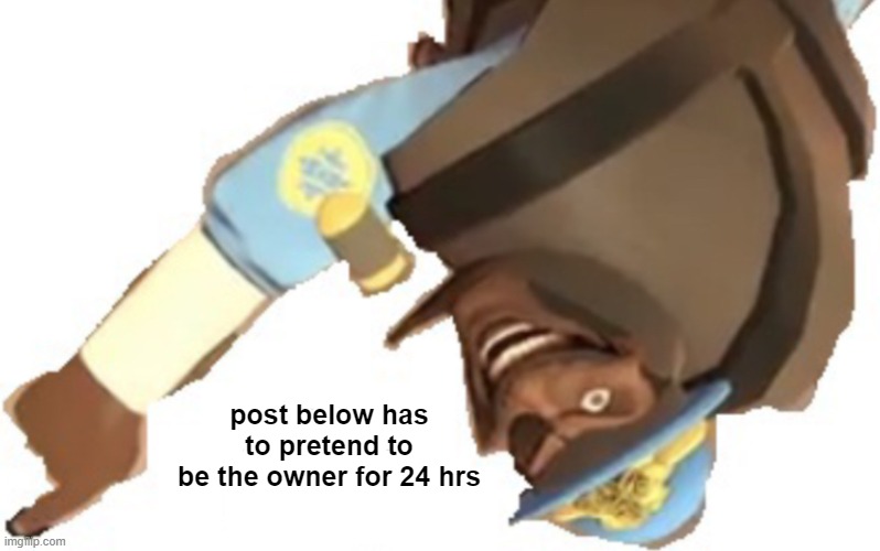 do it | post below has to pretend to
be the owner for 24 hrs | image tagged in the post below is below | made w/ Imgflip meme maker