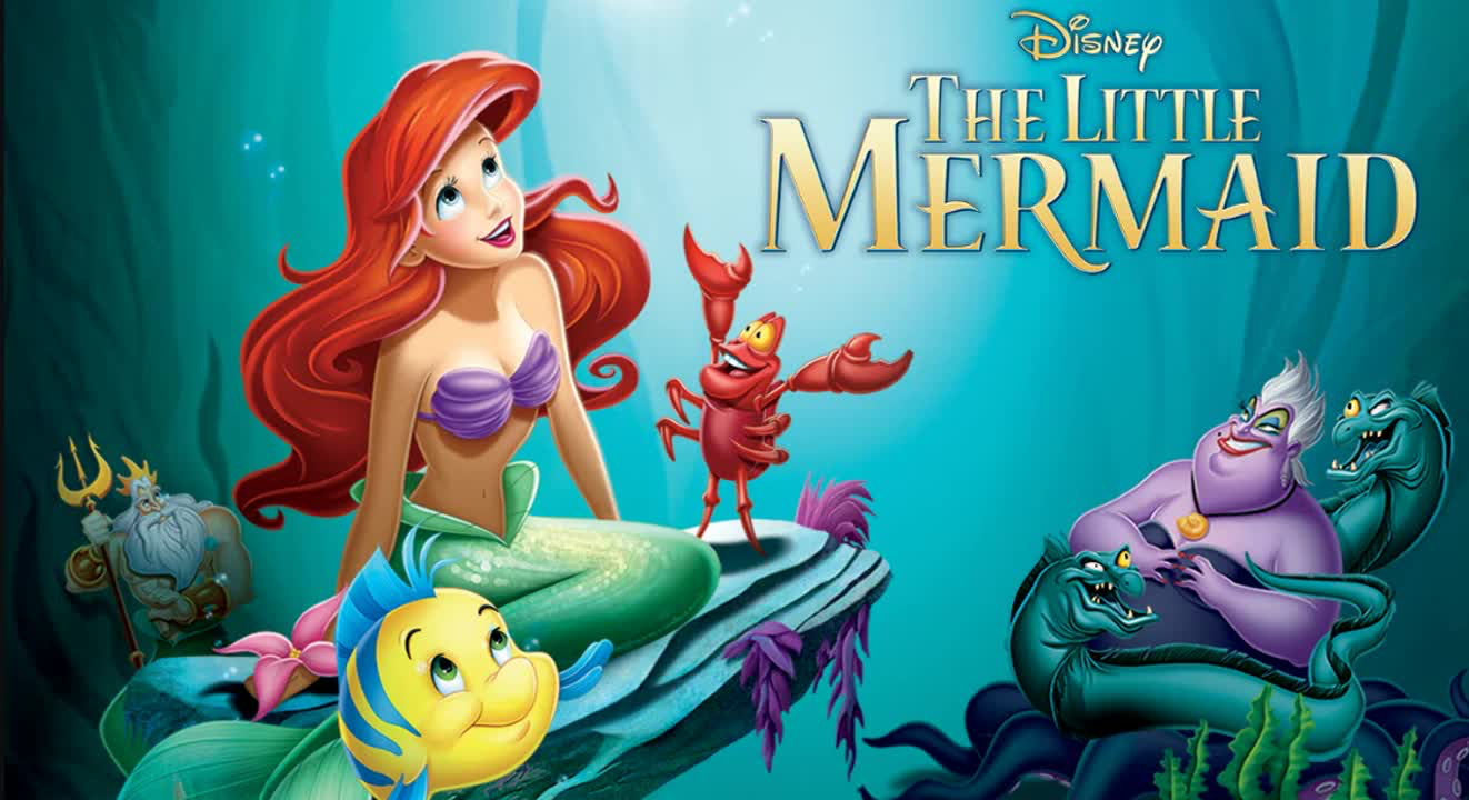 The Little Mermaid poster Blank Meme Template