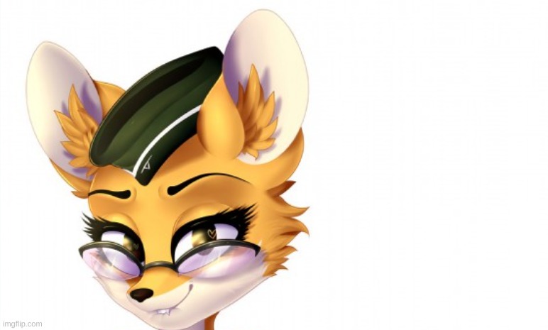 (the full image is a nude. be glad shes 26 and I cropped it out) here's a adorable art I was sent of Officer yeou/Lt Fox Vixen. | image tagged in north korea,cartoon,cute,wholesome,adorable,fox | made w/ Imgflip meme maker