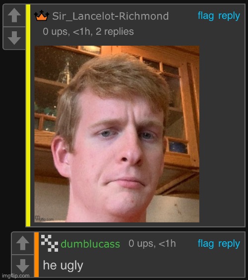 I got called ugly on the internet I am very sad | made w/ Imgflip meme maker