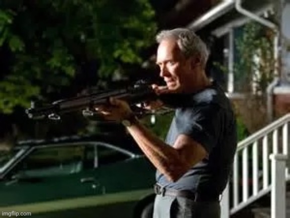 Gran torino rifle | image tagged in gran torino rifle | made w/ Imgflip meme maker