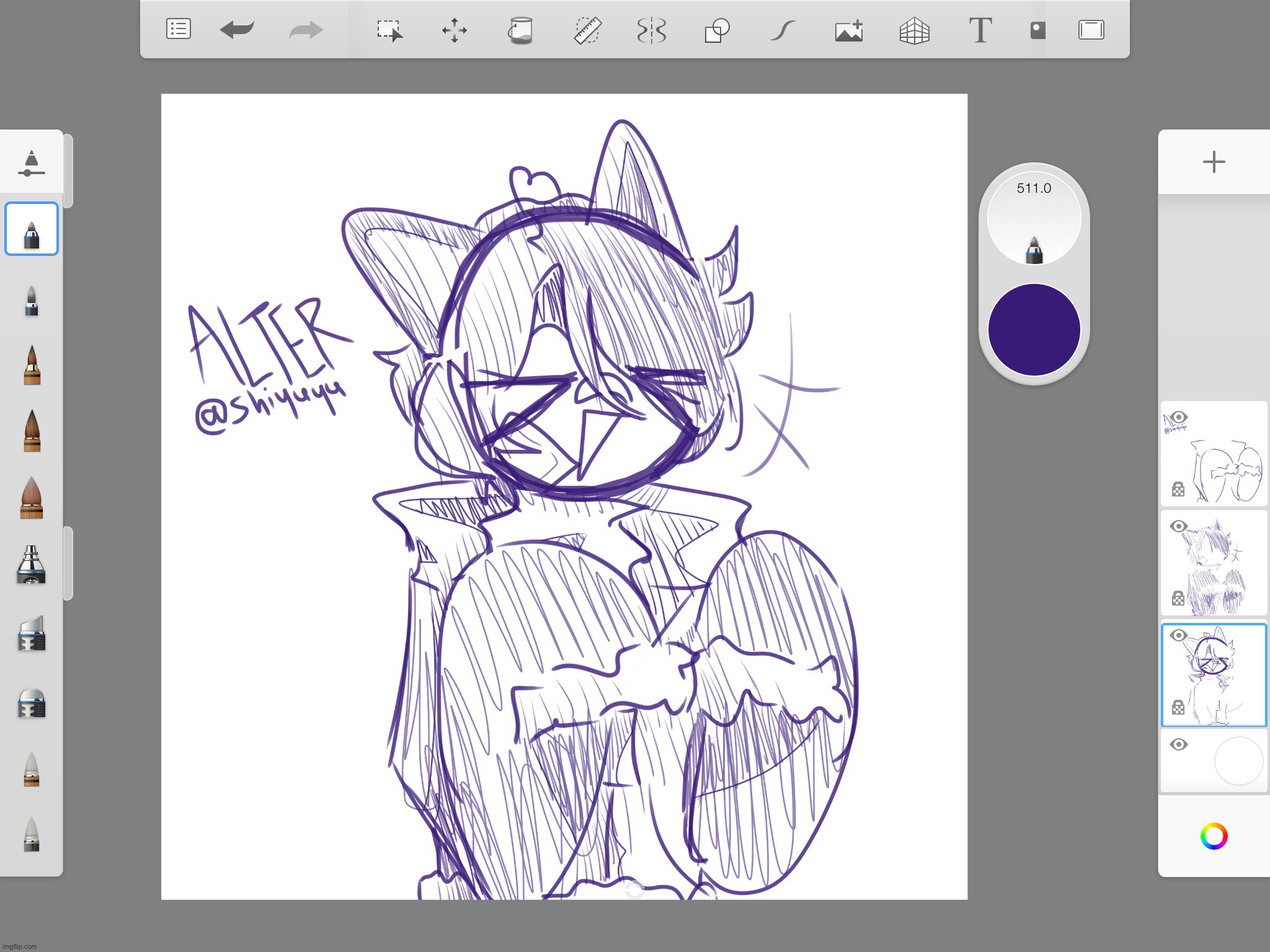 Another doodle i did yesterday | made w/ Imgflip meme maker
