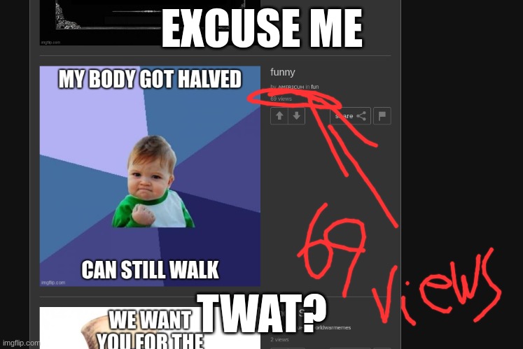 onor | EXCUSE ME; TWAT? | image tagged in y u no | made w/ Imgflip meme maker
