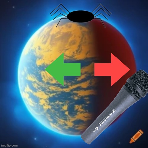 planet 10 but goofy | image tagged in planet 10 | made w/ Imgflip meme maker