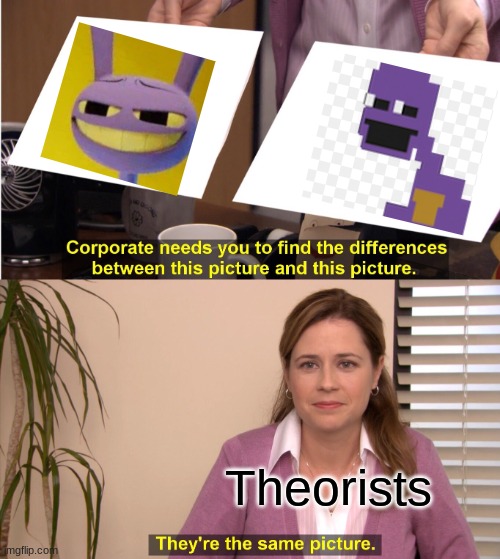 They're The Same Picture | Theorists | image tagged in memes,they're the same picture | made w/ Imgflip meme maker