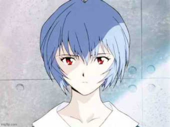 Rei Ayanami (Neon Genesis Evangelion) | image tagged in rei ayanami neon genesis evangelion | made w/ Imgflip meme maker