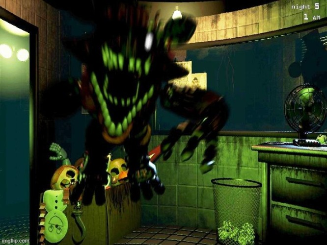 image tagged in phantom foxy jumpscare | made w/ Imgflip meme maker