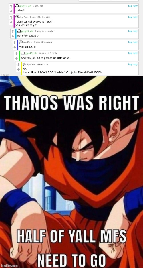 image tagged in thanos was right | made w/ Imgflip meme maker