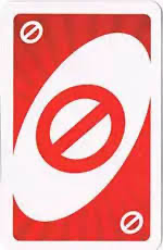 Uno cancel card Blank Meme Template