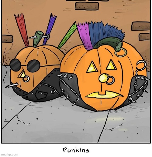 Punkins | image tagged in comics | made w/ Imgflip meme maker
