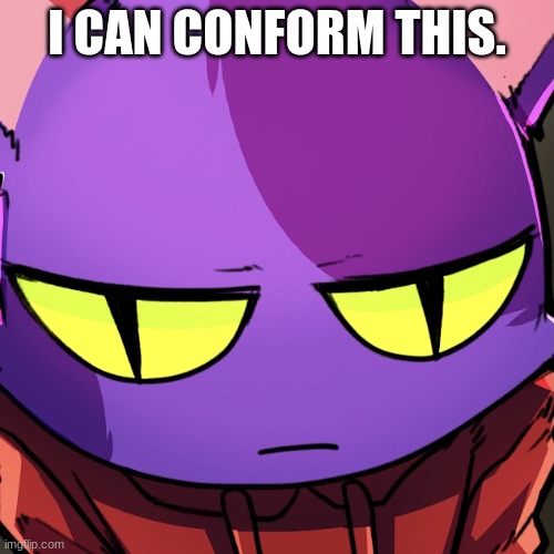 Ryth | I CAN CONFORM THIS. | image tagged in ryth | made w/ Imgflip meme maker