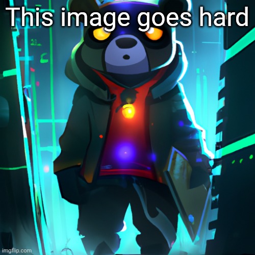 AI is cool | This image goes hard | made w/ Imgflip meme maker